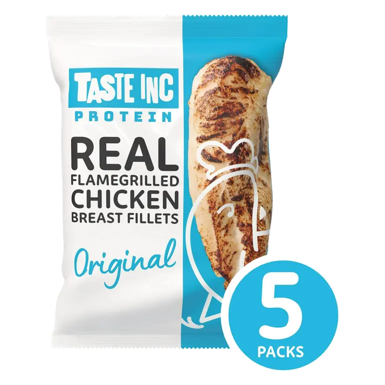 Protein Real Flamegrilled Chicken Breast Fillets Original Multipack 5 x 35g