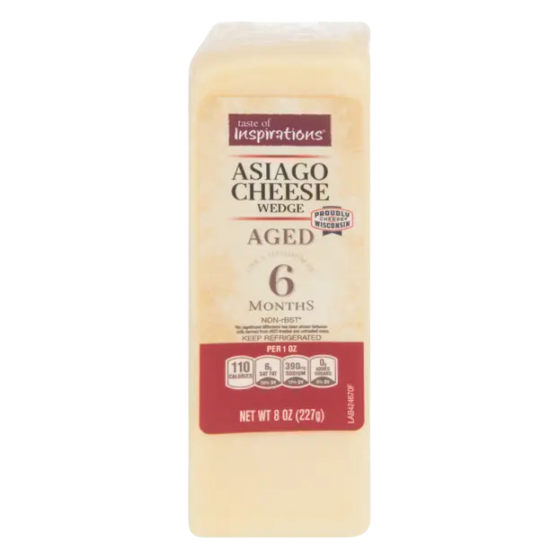 Aged Asiago Cheese Wedge