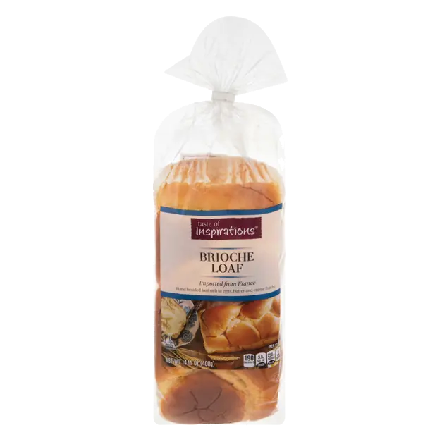 Bakery Brioche Bread Unsliced Loaf