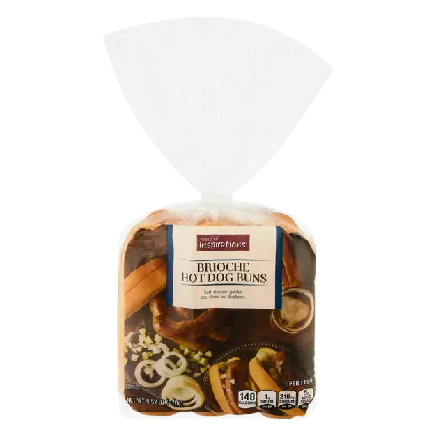 Bakery Brioche Hot Dog Buns - 6 ct