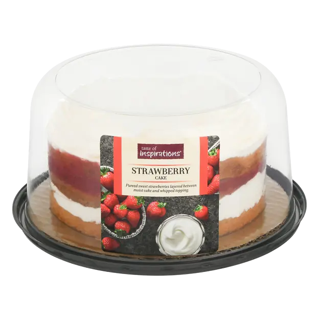 Bakery Strawberry Shortcake Cake 7 Inch