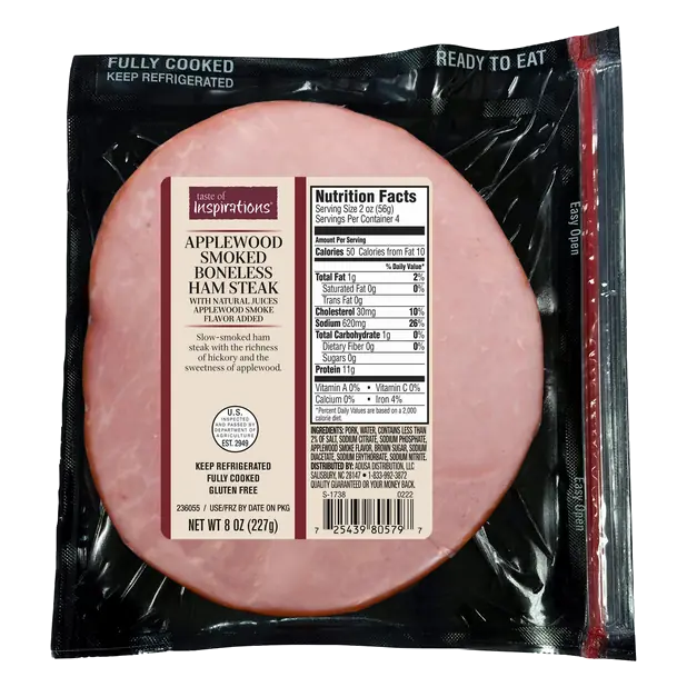 Boneless Applewood Smoked Ham Steak