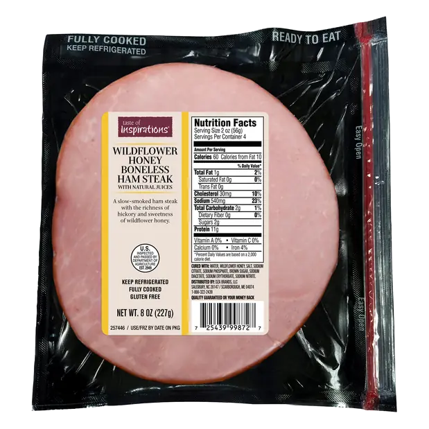 Boneless Wildflower Honey Ham Steak