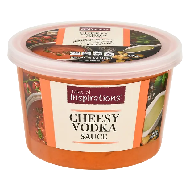 Cheesy Vodka Pasta Sauce Fresh