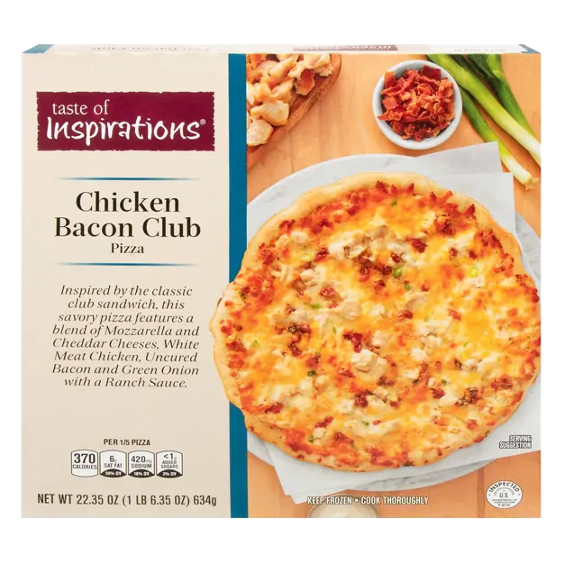 Chicken Bacon Club Pizza Frozen