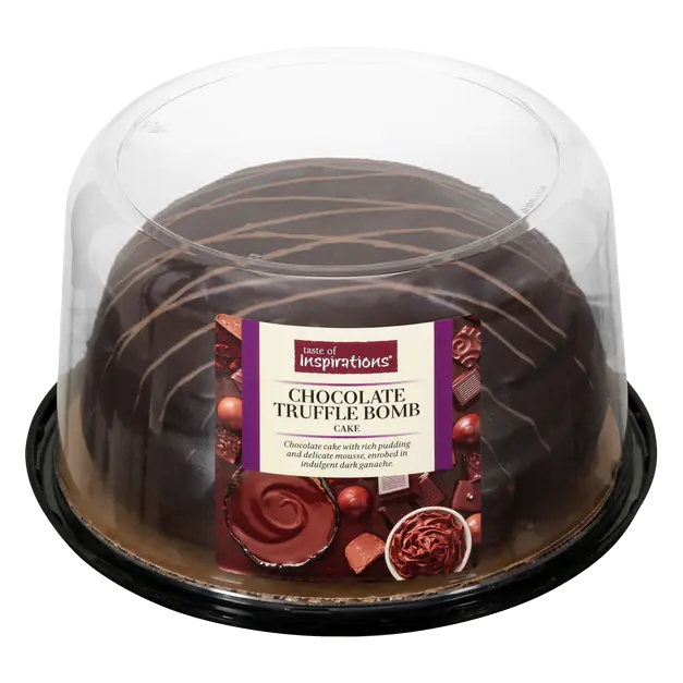 Chocolate Truffle Bomb Cake