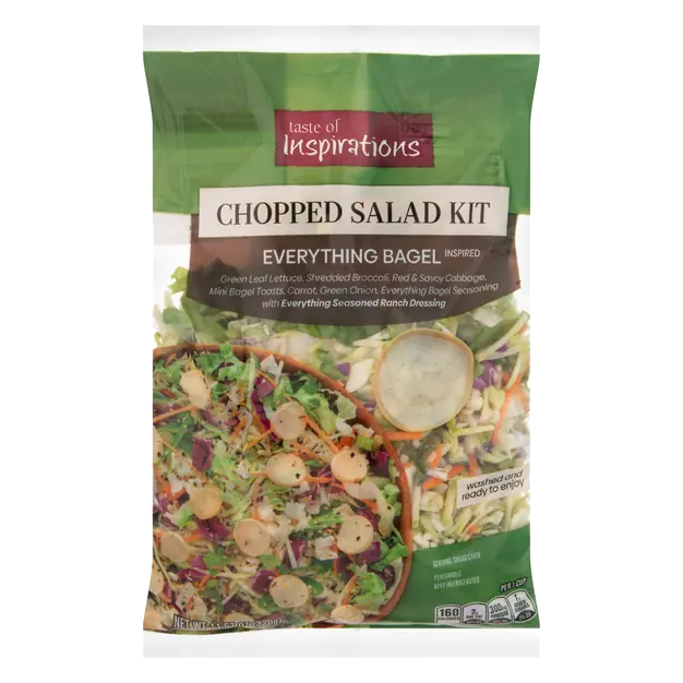 Chopped Everything Bagel Inspired Salad Kit