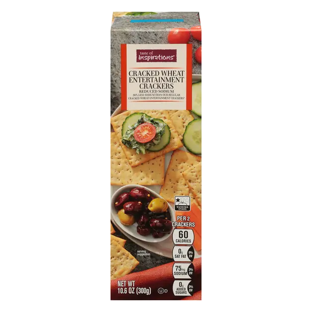 Cracked Wheat Entertainment Crackers