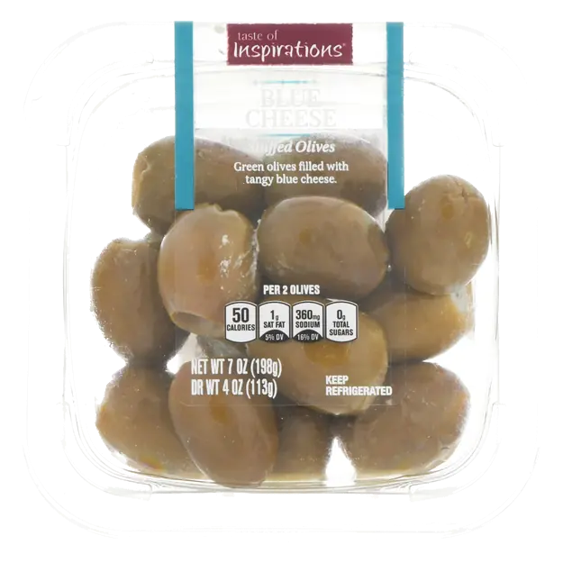 Deli Blue Cheese Stuffed Green Olives Fresh