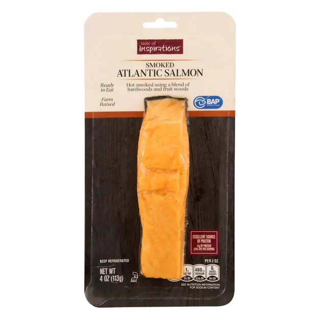 Farm Raised Smoked Atlantic Salmon