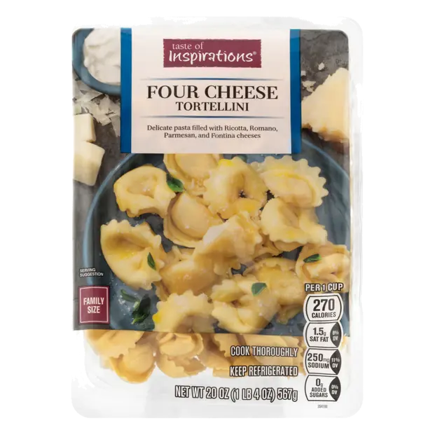 Four Cheese Tortellini Family Size Refrigerated