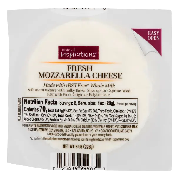Fresh Mozzarella Cheese Ball