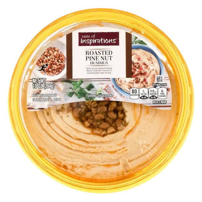 Gluten Free Roasted Pine Nut Hummus