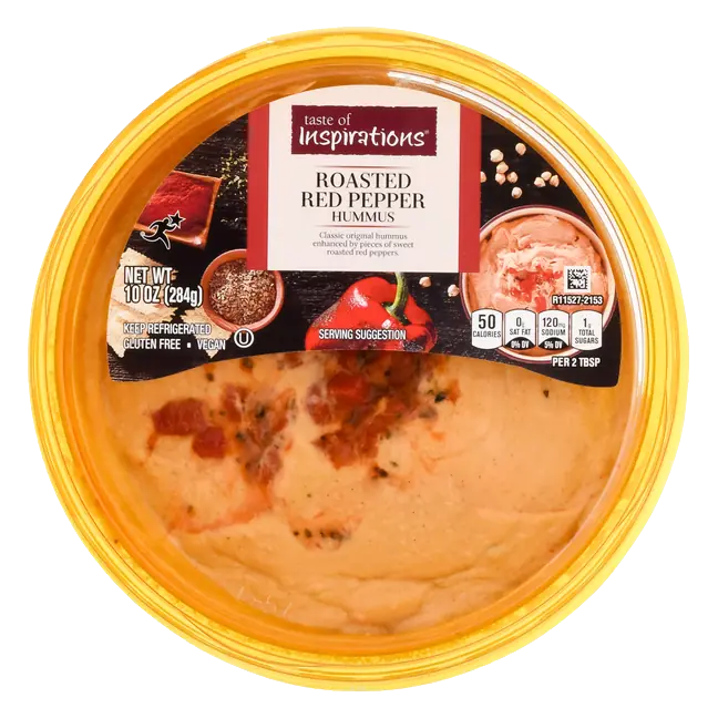Gluten Free Roasted Red Pepper Hummus