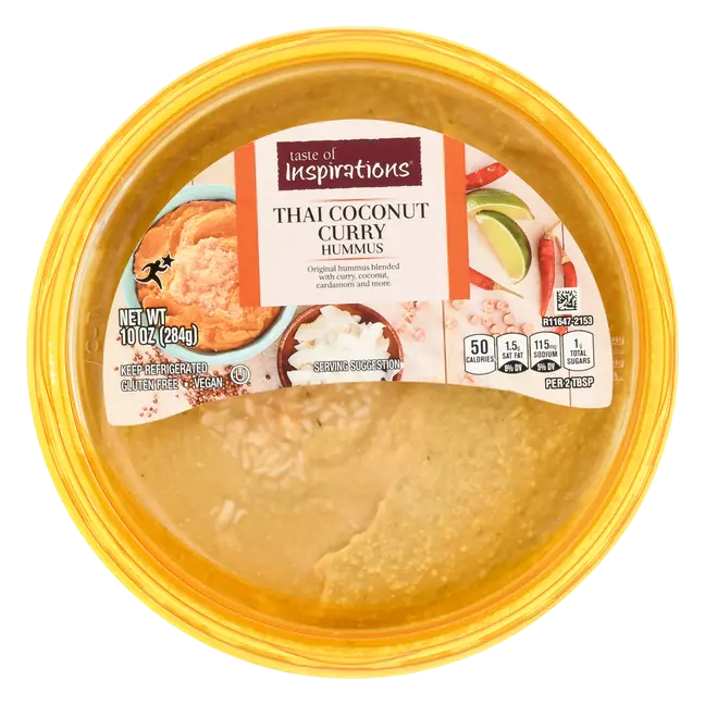Gluten Free Thai Coconut Curry Hummus