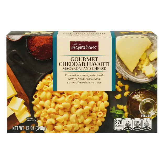Gourmet Cheddar Havarti Macaroni & Cheese