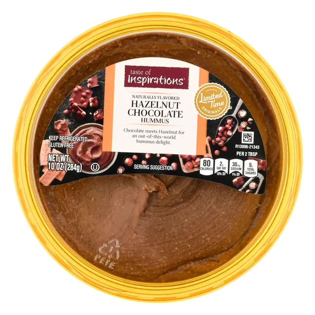 Limited Time Originals Hazelnut Chocolate Hummus