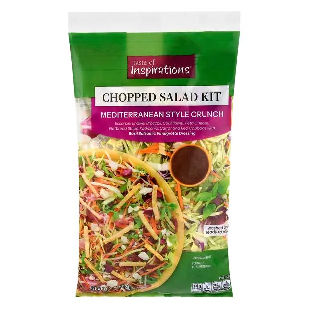 Mediterranean Style Chopped Crunch Salad Kit
