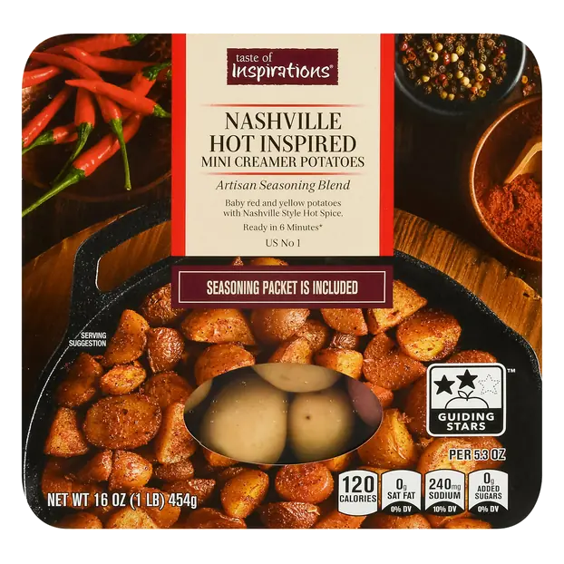 Nashville Hot Inspired Mini Creamer Potatoes