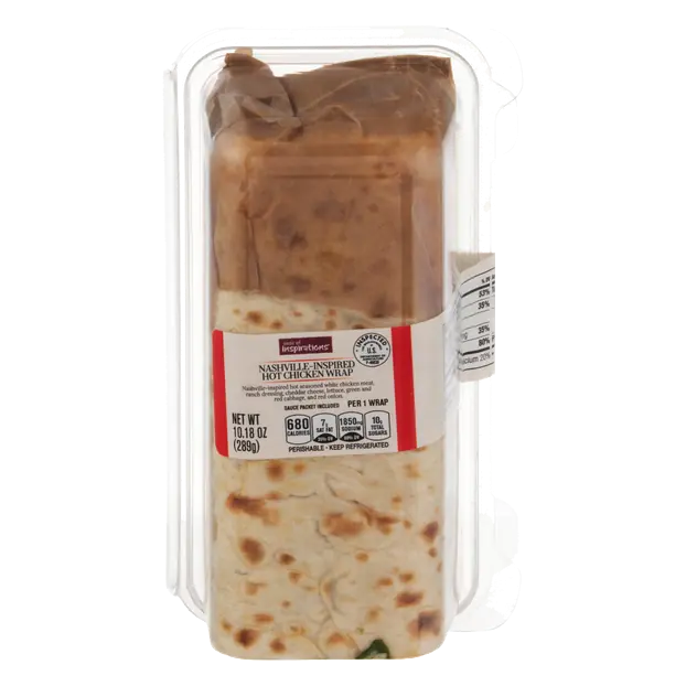Nashville-Inspired Hot Chicken Wrap