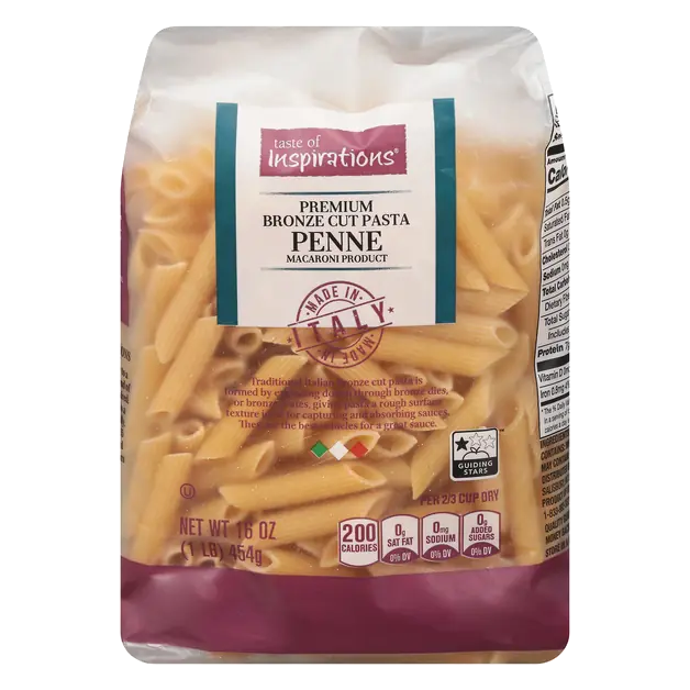 Premium Bronze Cut Penne Pasta