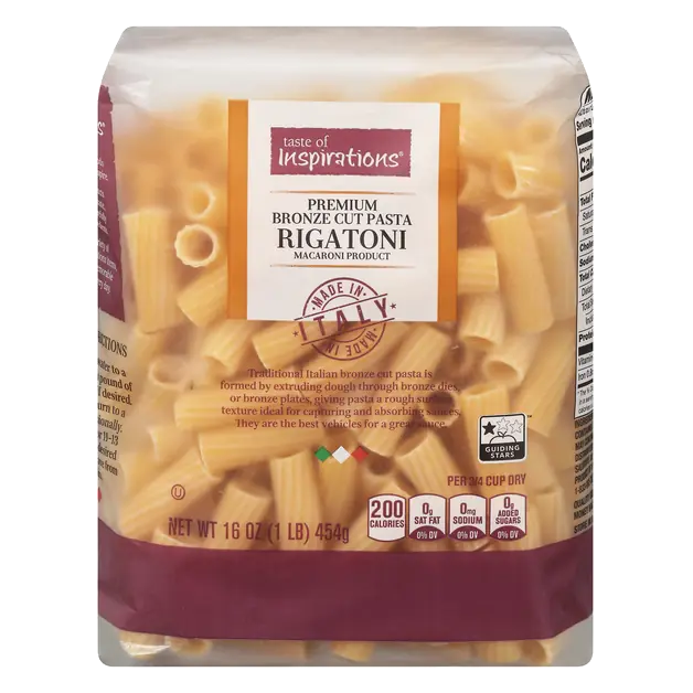 Premium Bronze Cut Rigatoni Pasta