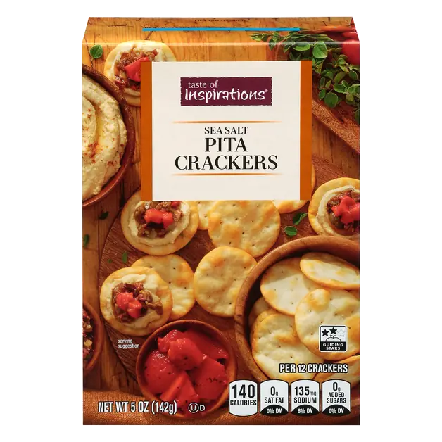 Sea Salt Pita Crackers