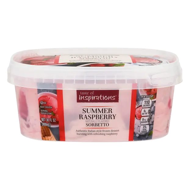 Summer Raspberry Sorbetto