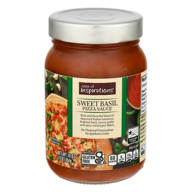 Sweet Basil Pizza Sauce