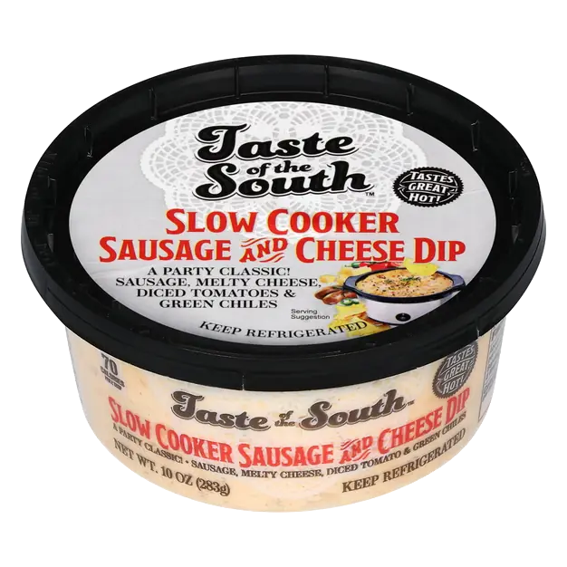 Taste of the South, Slow Cooker Sausage And Cheese Dip