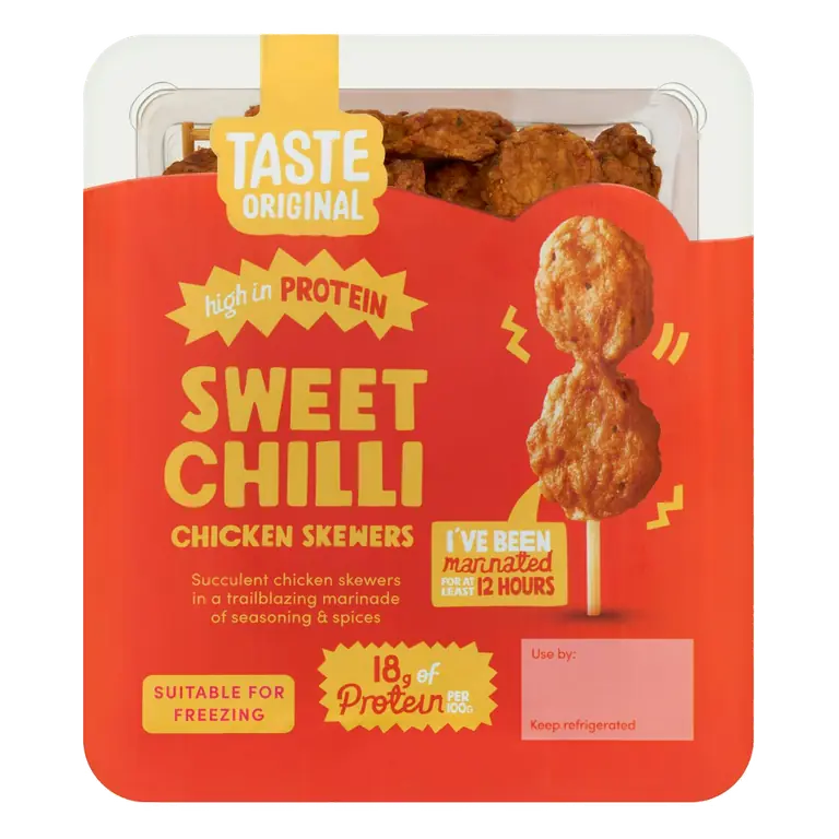 200g Sweet Chilli Chicken Skewers