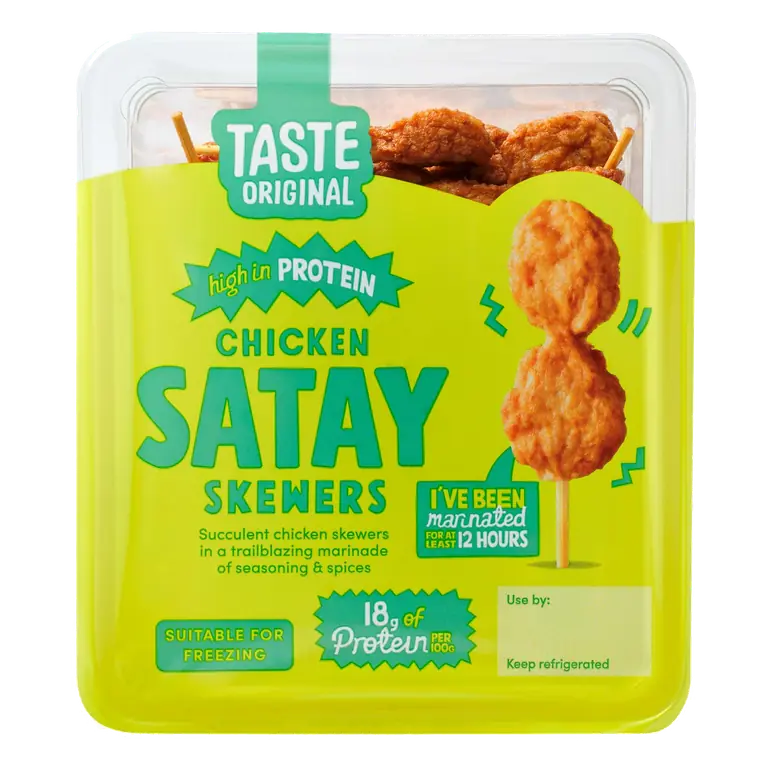 Chicken Satay Skewers 200g