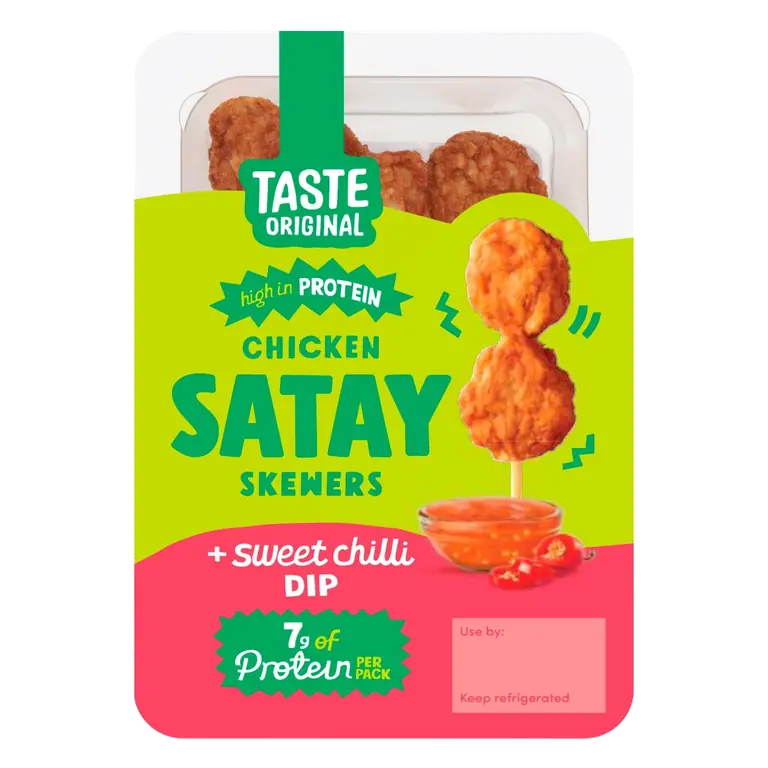 Chicken Satay With Sweet Chilli Dip 55g