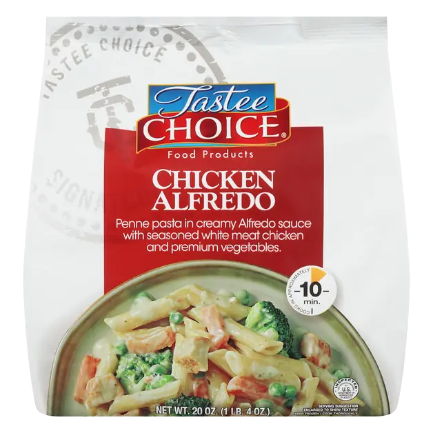 Chicken Alfredo Frozen Skillet Meal