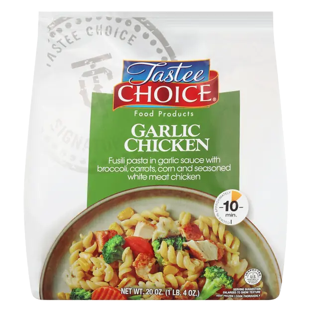 Garlic Chicken Frozen Skillet Meal