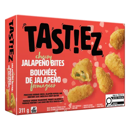 Bites Cheesy Jalapeño 311 g