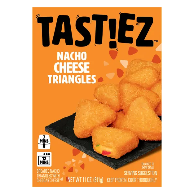 Nacho Cheese Triangles Frozen