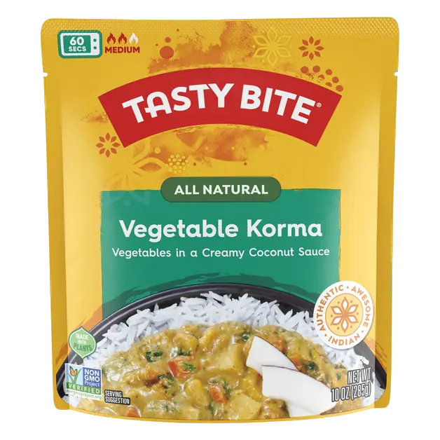 All Natural 60 Second Medium Vegetable Korma