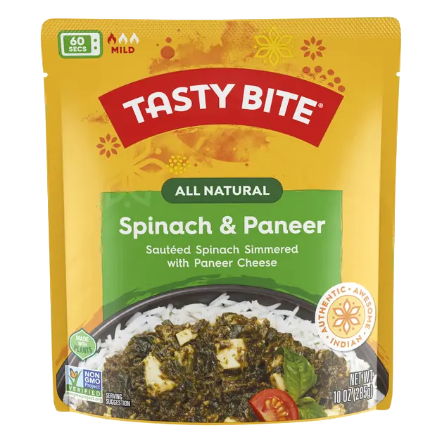 All Natural 60 Second Mild Spinach & Paneer