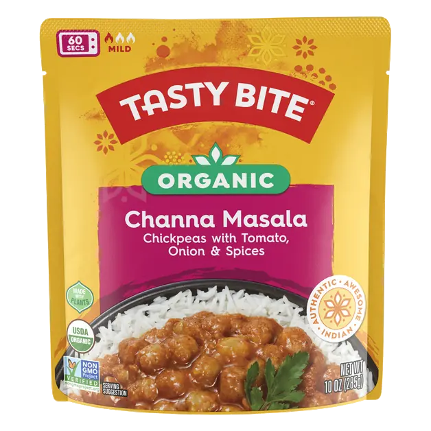 Organic 60 Second Mild Channa Masala