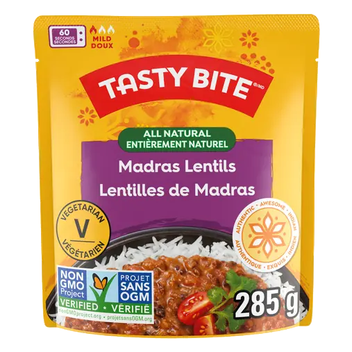 All Natural Madras Lentils Mild 285 g