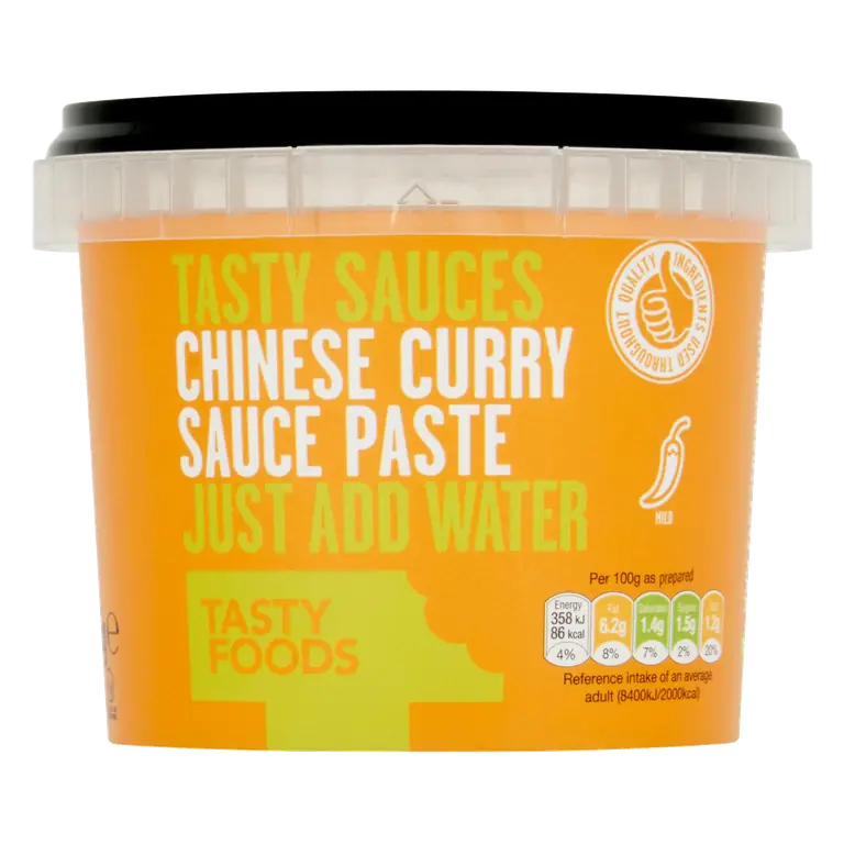 Tasty Foods Tasty Sauces Chinese Curry Sauce Paste 325g