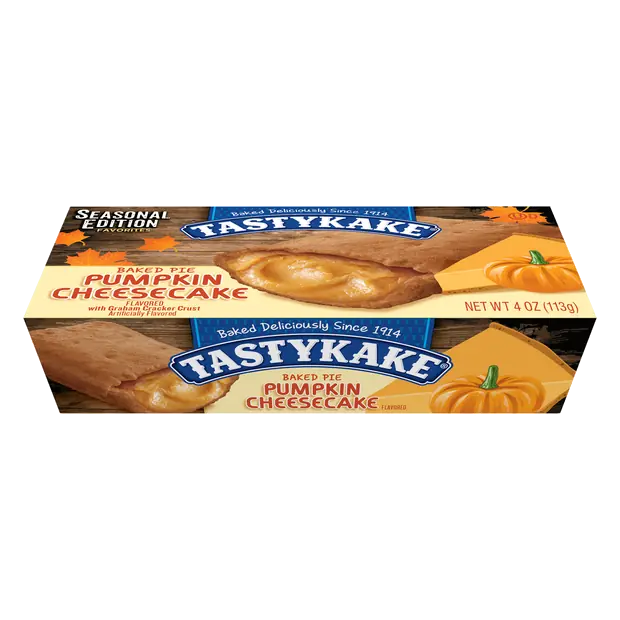 Baked Pie Pumpkin Cheesecake Flavored