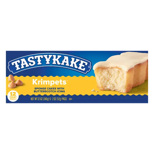 Butterscotch Iced Krimpets Snack Cakes 2 ea - 6 ct