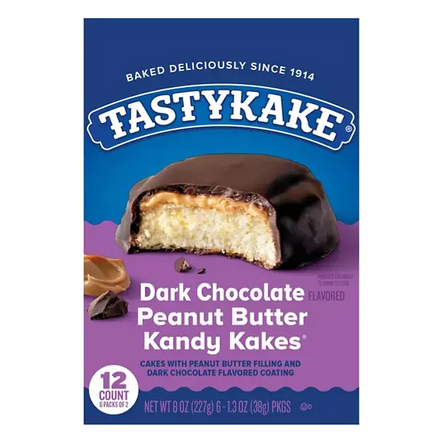 Dark Chocolate Peanut Butter Kandy Kakes