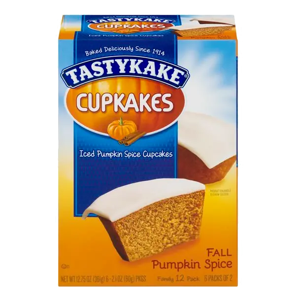 Fall Pumpkin Spice Cupkakes - 12 ct