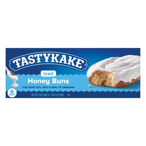 Iced Honey Buns - 6 ct