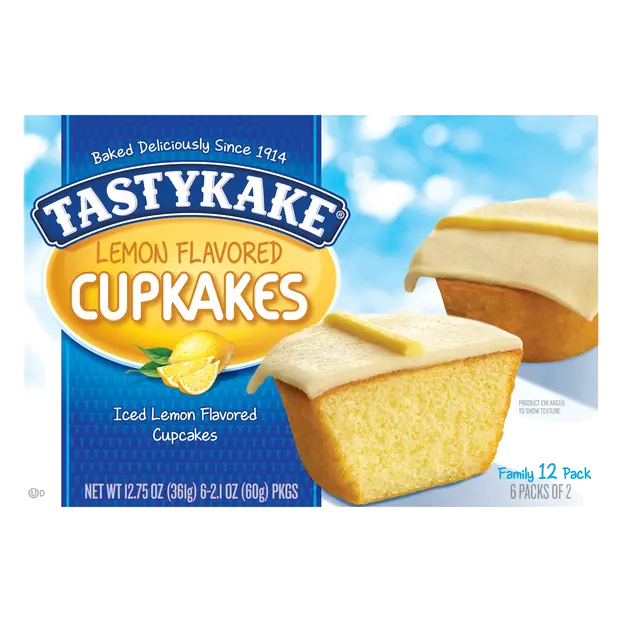 Lemon Cupkakes 2 ea - 6 ct