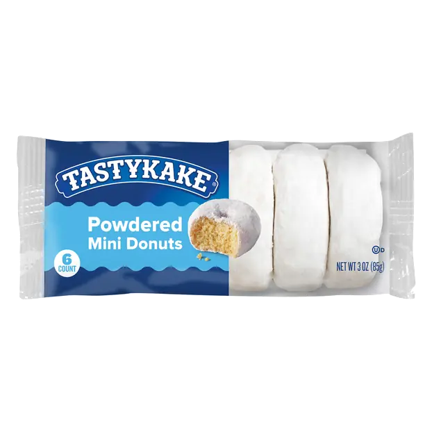 Mini Powdered Donuts - 6 ct