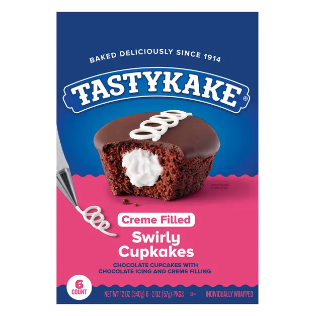 Swirly Chocolate Cupkakes - 6 ct